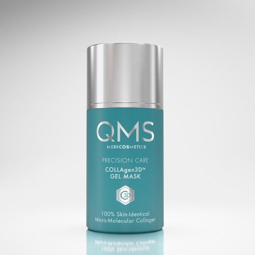 QMS Medicosmetics COLLAgen3D Gel Mask maska stymulujaca z bioidentycznym kolagenem mikroczasteczkowy
