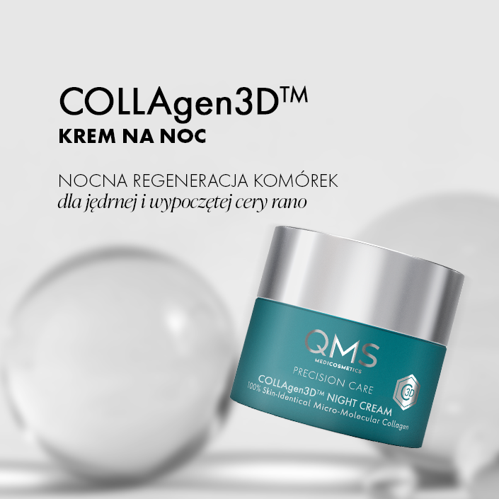 QMS Medicosmetics COLLAgen3D Night Cream krem kolagenowy na noc 50 ml