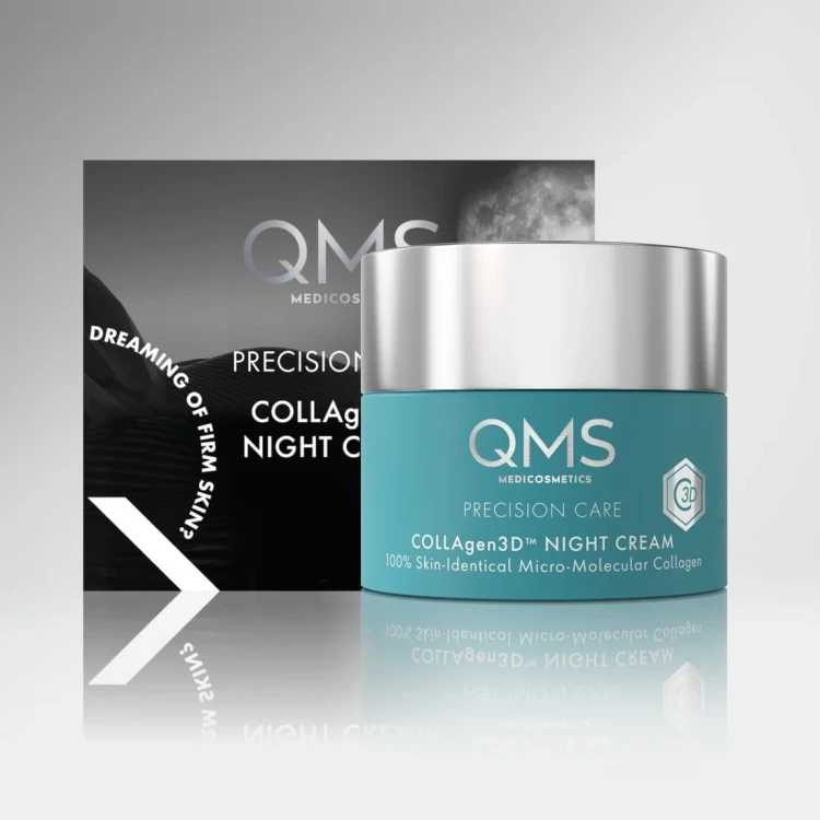 QMS Medicosmetics COLLAgen3D Night Cream krem kolagenowy na noc 50 ml
