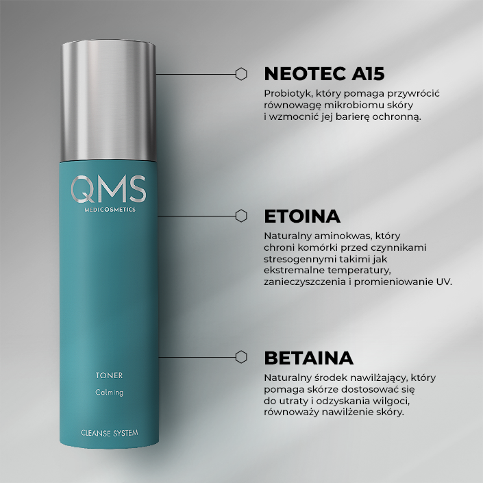 QMS Medicosmetics Calming Toner kojacy tonik z probiotykami 200 ml