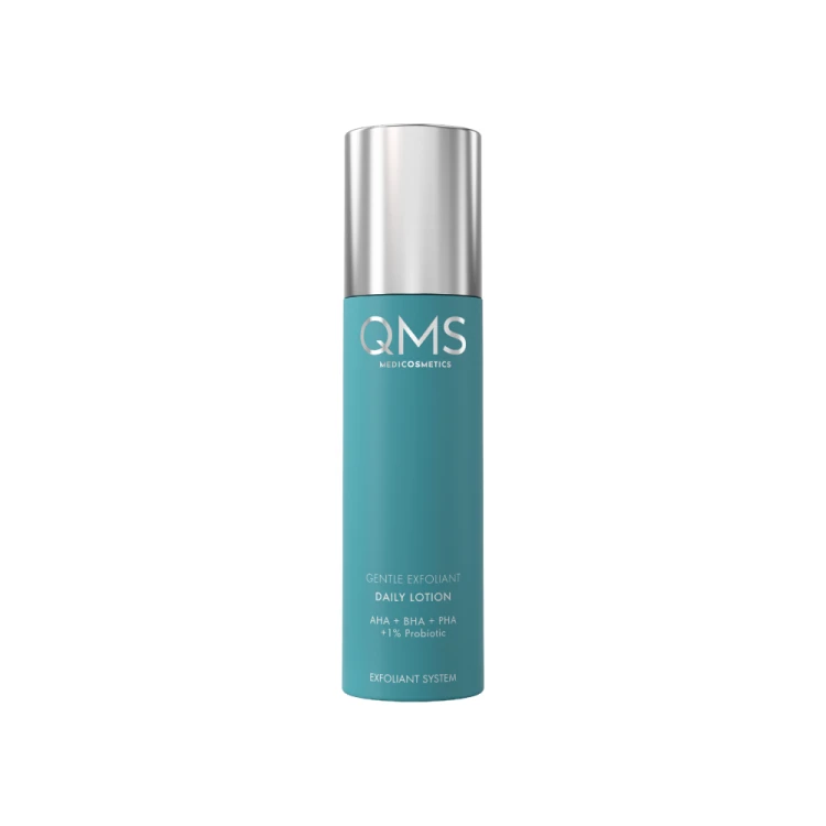 QMS Medicosmetics Gentle Exfoliant Daily Lotion tonik zluszczajacy AHA BHA PHA z probiotykami 200 ml