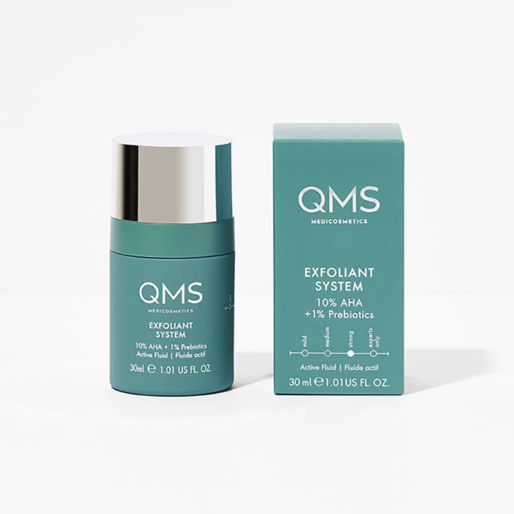 QMS Medicosmetics 10% AHA Active Exfoliant Resurfacing Liquid peeling kwasowy z probiotykami 30 ml