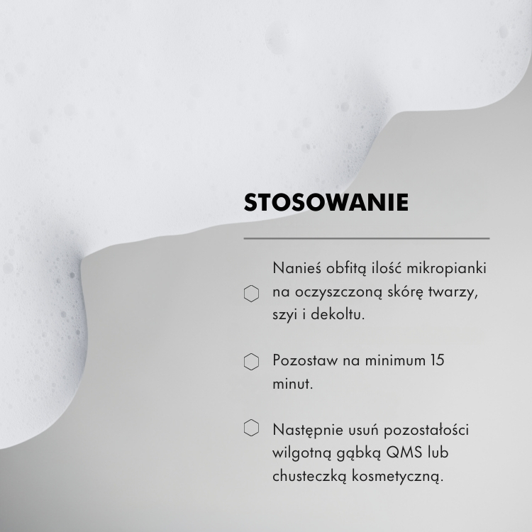 QMS Medicosmetics Hydromax Recovery Foam Mask nawilzajaca maska w piance z witaminami ACE 150 ml