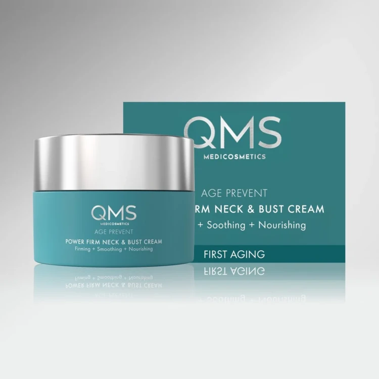 QMS Medicosmetics Age Prevent Power Firm Neck & Bust Cream kolagenowy krem na szyje dekolt i biust 1
