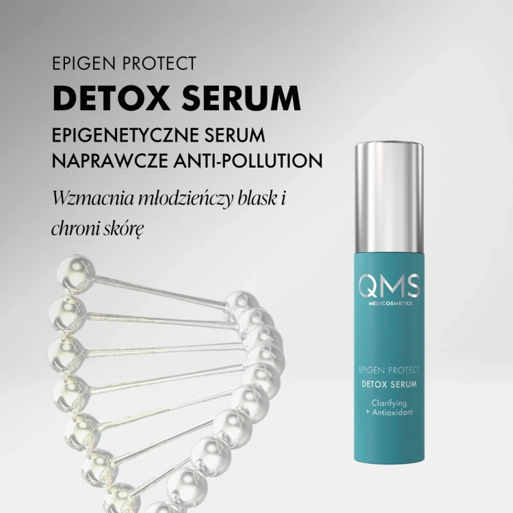 QMS Medicosmetics Epigen Protect Detox Serum epigenetyczne serum naprawcze anti-pollution 30 ml