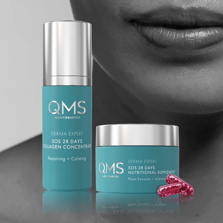 QMS Medicosmetics Derma Expert SOS 28 Days Collagen Concentrate kolagenowe serum naprawcze 30 ml