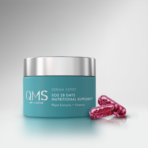 QMS Medicosmetics Derma Expert SOS 28 Nutritional Supplement kapsulki odbudowujace skore 28 szt.