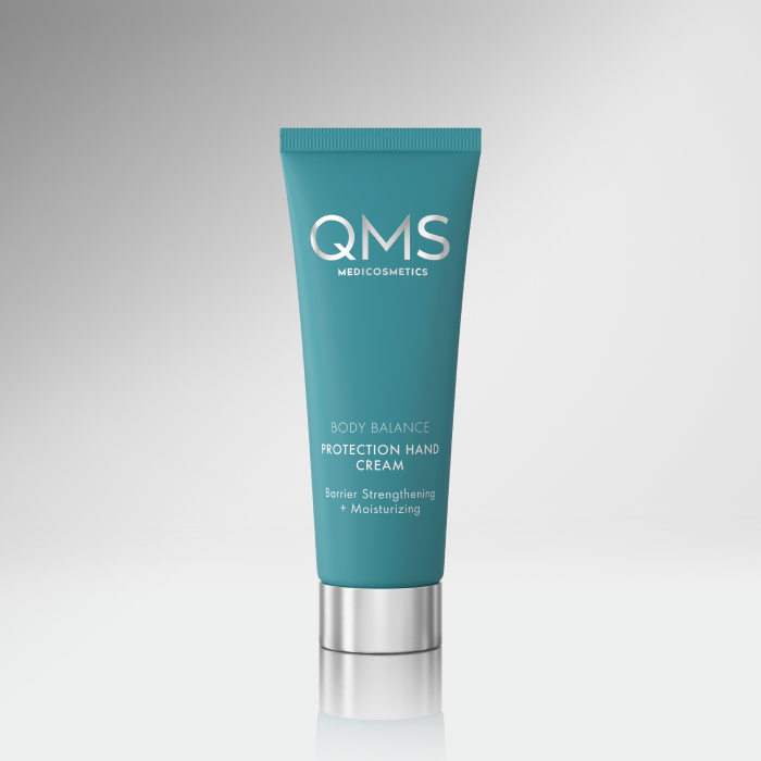 QMS Medicosmetics Body Balance Protection Hand Cream naprawczy krem do rak z kwasem mlekowym 75 ml