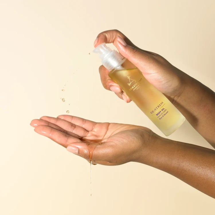 Aromatherapy Associates De-Stress Body Oil odprężający olejek do ciała 100 ml