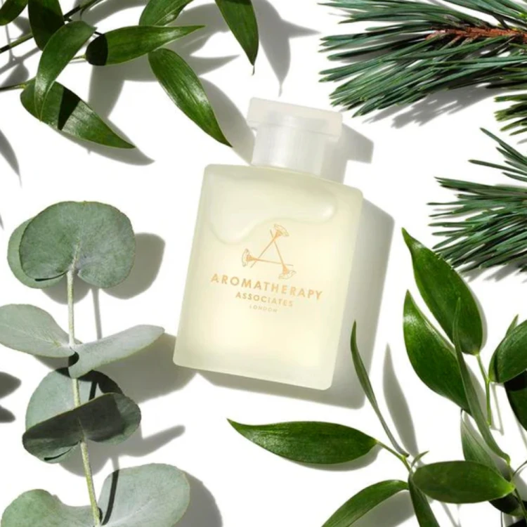Aromatherapy Associates Support Breathe Bath & Shower Oil ułatwiający oddychanie olejek do kąpieli 5