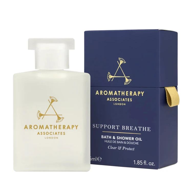 Aromatherapy Associates Support Breathe Bath & Shower Oil ułatwiający oddychanie olejek do kąpieli 5