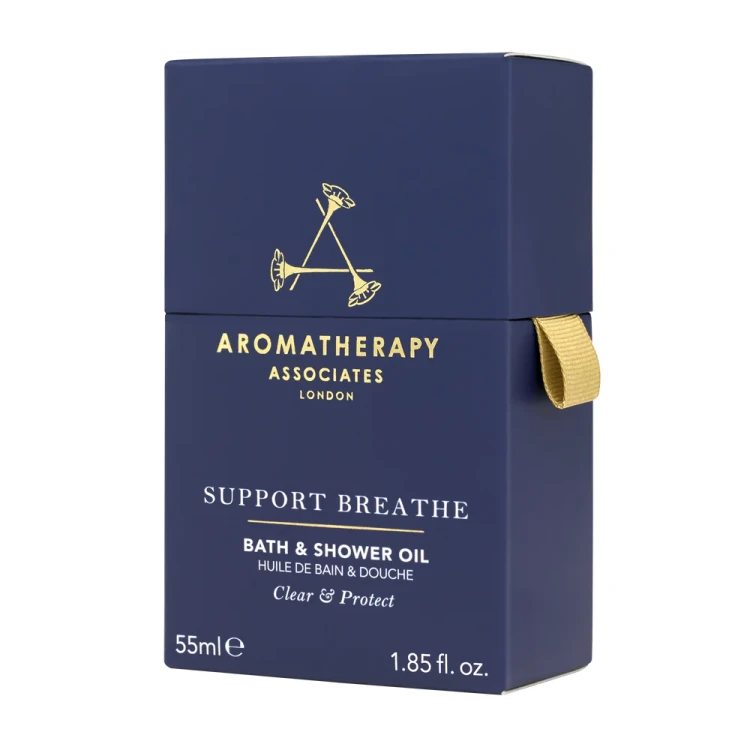 Aromatherapy Associates Support Breathe Bath & Shower Oil ułatwiający oddychanie olejek do kąpieli 5