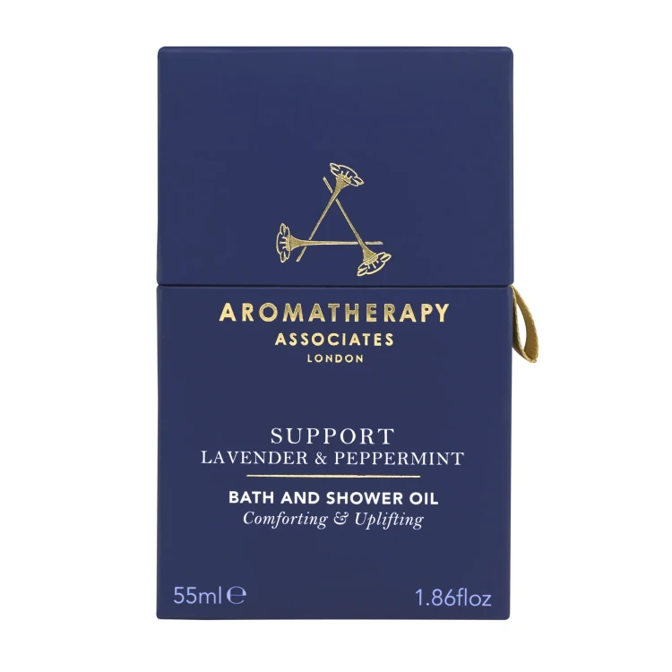Aromatherapy Associates Support Lavender & Peppermint Bath & Shower Oil łagodzący bóle olejek do kąp