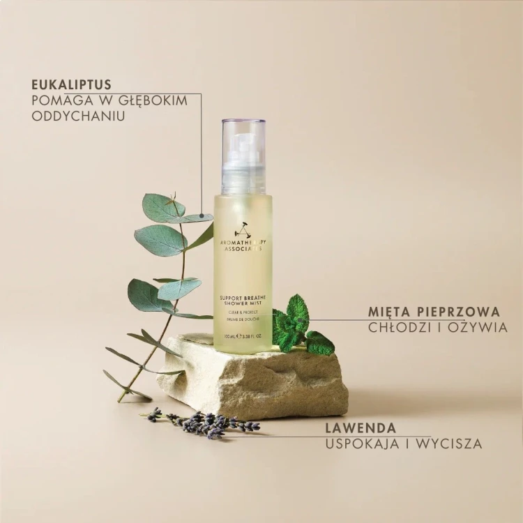 Aromatherapy Associates Support Breathe Shower Mist mgiełka do inhalacji pod prysznicem 100 ml