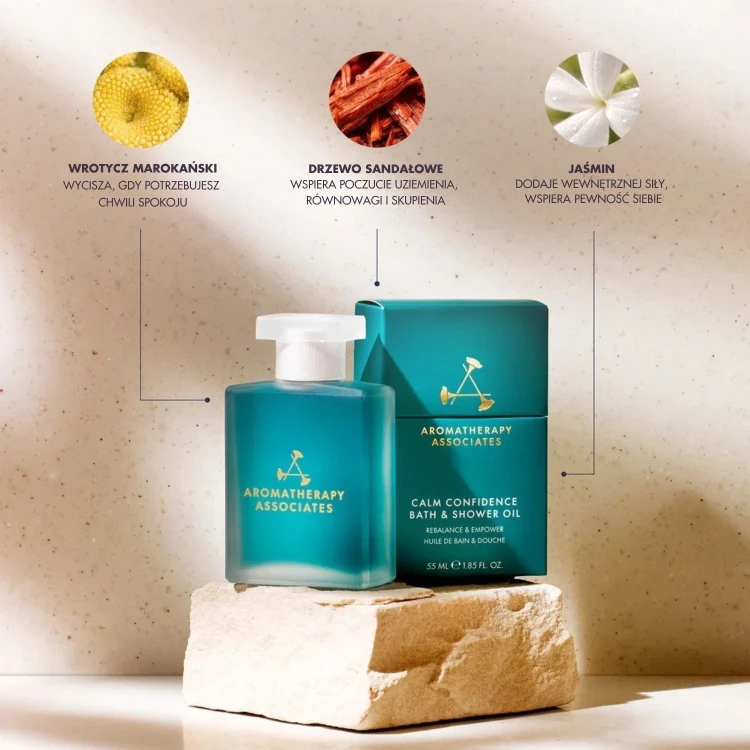 Aromatherapy Associates Calm Confidence Bath & Shower Oil olejek do kąpieli spokój i pewność siebie 
