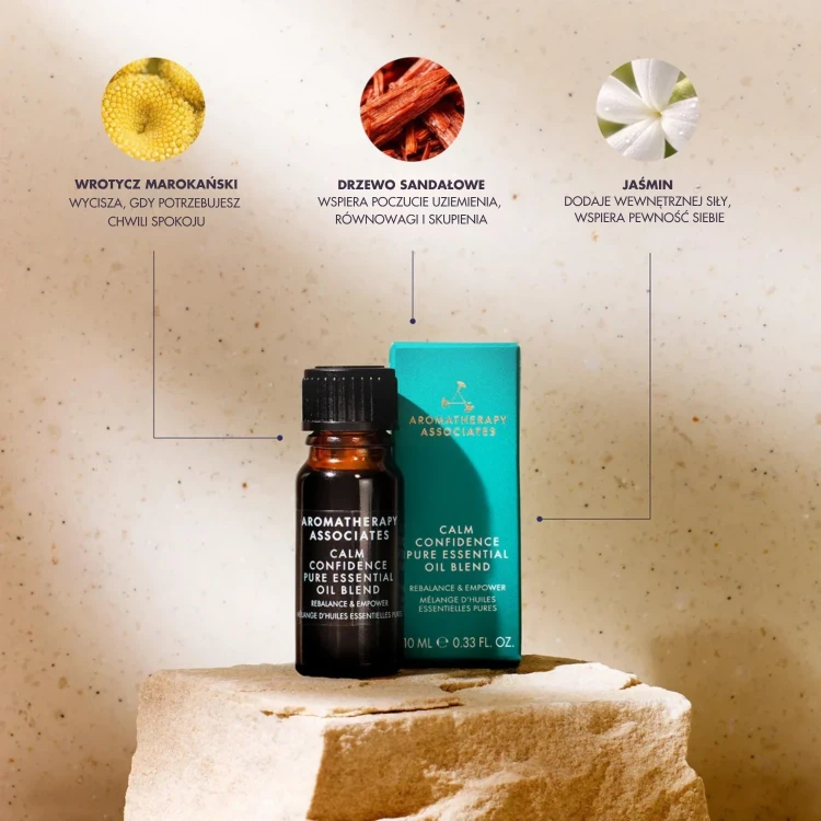 Aromatherapy Associates Calm Confidence Pure Essential Oil olejek do inhalacji spokój i pewność sieb