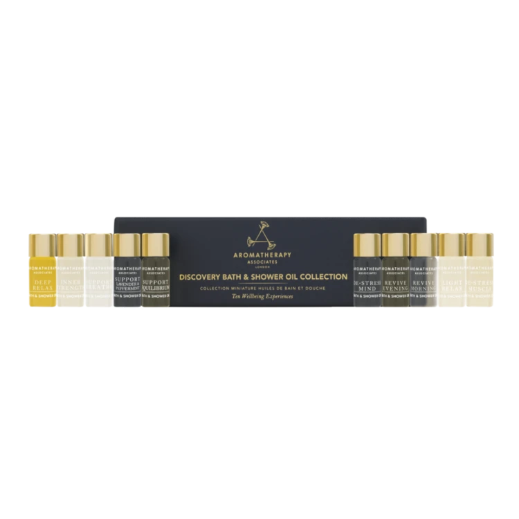 Aromatherapy Associates Discovery Bath & Shower Oils Collection kolekcja 10 mini-olejków do kąpieli 