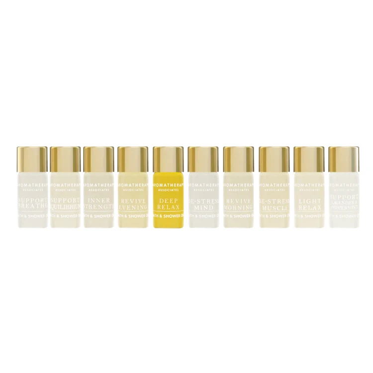 Aromatherapy Associates Discovery Bath & Shower Oils Collection kolekcja 10 mini-olejków do kąpieli 