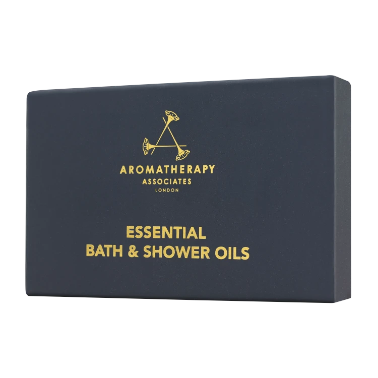 Aromatherapy Associates Essentials Bath & Shower Oil Trio zestaw 3 olejków do kąpieli Relax, De-Stre