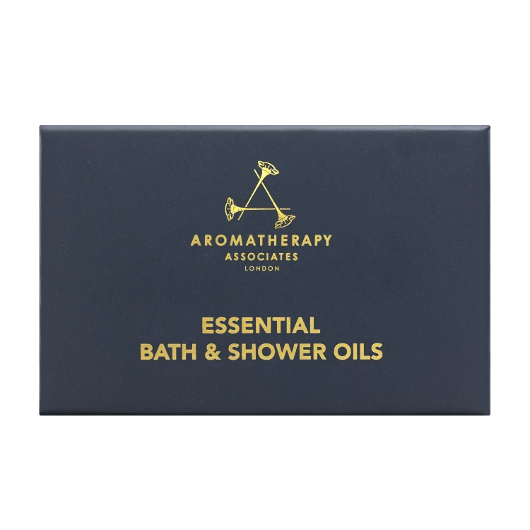 Aromatherapy Associates Essentials Bath & Shower Oil Trio zestaw 3 olejków do kąpieli Relax, De-Stre