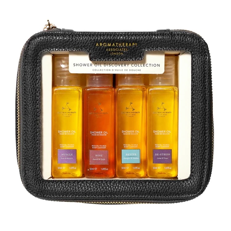 Aromatherapy Associates Shower Oil Discovery Collection zestaw 4 olejków pod prysznic 4 x 50 ml