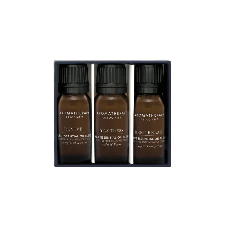 Aromatherapy Associates Essential Oils Blend Collection zestaw 3 olejków do inhalacji 3 x 10 ml