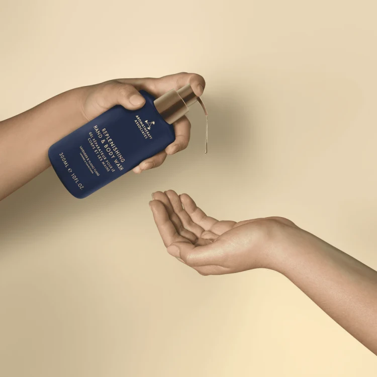 Aromatherapy Associates Hand & Body Care Duo zestaw balsam i mydło aromaterapeutyczne 1 szt.